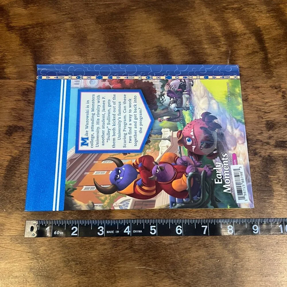 5/$20 Disney Wonderful World Of Reading Pixar Monsters University Book - Picture 2 of 4